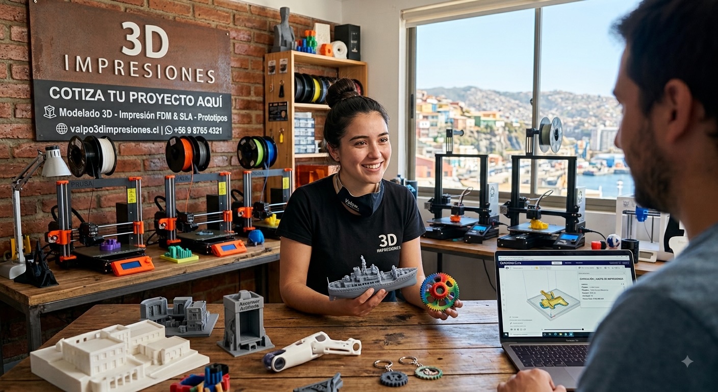 cotizar impresiones 3d valparaíso